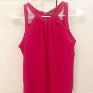 Express Hot Pink Blouse Tank